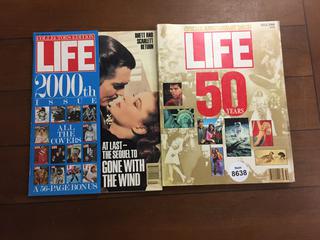 Special 50 Years Anniversary LIFE Magazine 1986 & 2000th Issue LIFE Magazine.