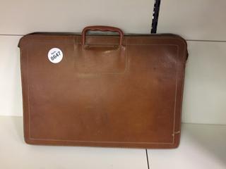 Leather Briefcase.