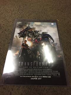 Transformer Age of Extinction Poster.