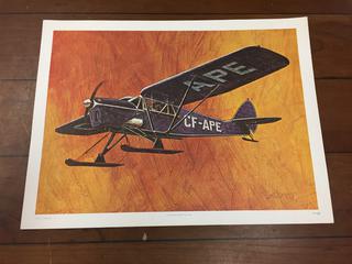 CF-APE Plane Print, 12 x 16".