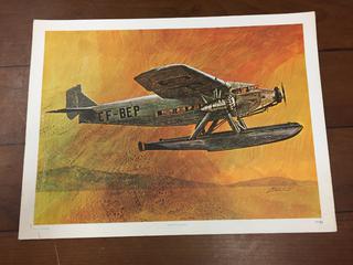 CF-BEP Plane Print, 12 x 16".