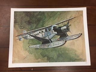 CF-AWR Plane Print, 12 x 16".