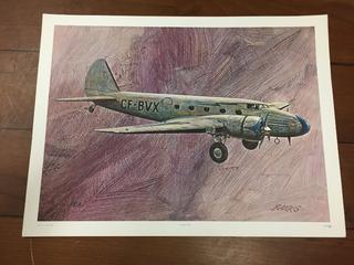 CF-BVX Plane Print, 12 x 16".