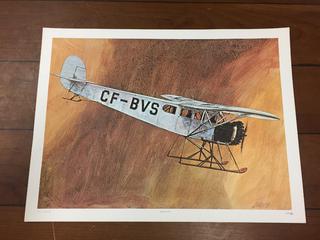 CF-BVS Plane Print, 12 x 16".