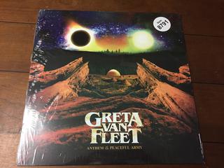 Greta Van Fleet Anthem of The Peaceful Army Record. Unused.  Sealed.