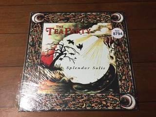 The Tea Party Splendor Solis Record. Unused.  Sealed.