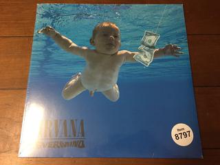 Nirvana Never Mind Record. Unused.  Sealed.