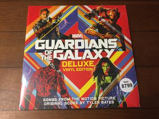 Guardians of The Galaxy Deluxe Edition Record. Unused.  Sealed.