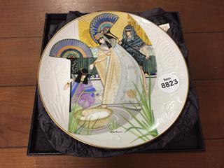 Knowles Collectors Plate of "The Pharaoh's Daughter And Moses", Plate # 2425.