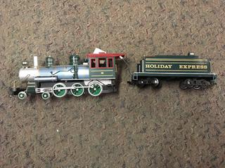 G Scale Train Engine And Tender.