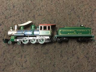 G Scale Train Engine And Tender.