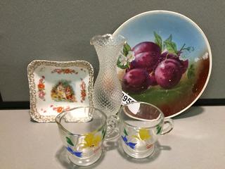 Assorted Vintage Dishware.