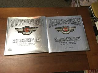 (2) Pictorial Harley Davidson Books.