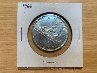 1966 Canada Silver Dollar.