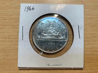 1966 Canada Silver Dollar.