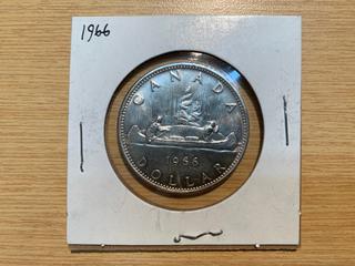 1966 Canada Silver Dollar.