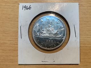 1966 Canada Silver Dollar.