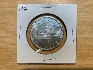 1966 Canada Silver Dollar.