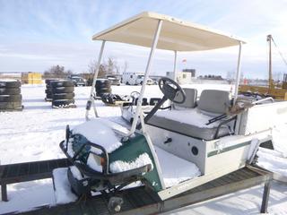 2005 Club Car Golf Utility Dump Vehicle Frame, SN RG0509-484755 *Note: No Keys, No Wheels, No Engine* (N. Fence)