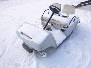 1996 Club Car Golf Utility Vehicle,  SN AG9628-509945 *Note: No Key, No Wheels, Engine Condition Unknown* (N. Fence)
