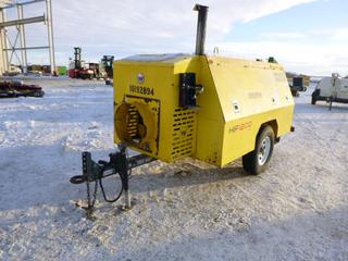 2013 Wacker Neuson HIF1200 Flameless Construction Heater c/w John Deere Diesel, Showing 6,027 Hours, GVWR 5,770 Lb, ST 235/80R16 Tires, SN 20195208, S/A Trailer VIN 1T9JPHE16DT499918  (Row 1)