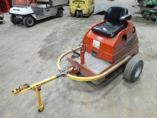 Tru-Turf R52-ELT Roller Golf Greens Roller c/w Advanced Motors and Driver Electric Engine, Showing 533 Hours, Battery Charger, 16.5x6.50-8 Tires (NE Door)