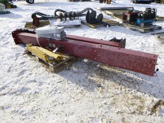 Mac Tools Automotive Lift, Model LF21000DE, SN 120600000080158, Maximum Capacity 10,000 lbs. (W. Fence)