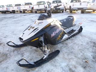 2007 Ski Doo Summit 800R Sled c/w 4,630 Kms, 144 In. Track, SN 2BPSCK7A47V000150