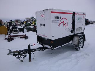 Magnum MMG25FH1 23 KW Generator c/w Isuzu 4 Cyl Engine, Showing 6,232 Hours, Diesel, Phase 3, 208/480V, SN 1106428 w/ S/A Spring Susp, VIN 5AJG51114BB006428, *NOTE: Needs Boost* (Row 1)