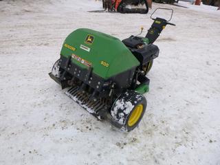 John Deere Aercore 800 Walk-Behind Aerator c/w Kohler Command Diesel, 25 HP, 5 Speed Mechanical Transmission, SN TC800AC025320 *Note: Hole In Muffler* (Row 4)