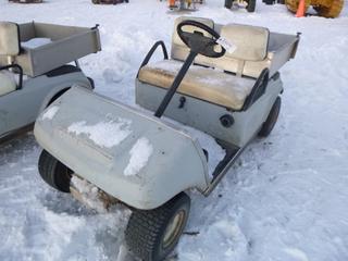 1996 Club Car Golf Utility Vehicle c/w Kawasaki, 18x8.50-8 Tires, 30 In. x 43 In. Box, SN AG9628-509709 *Note: No Keys, Hours Unknown, Running Condition Unknown*
