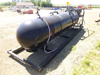 Skid Mounted Cold Pour Tar Tank, SN 690122, 094678-2 (North Fence)