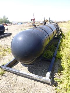 Cold Pour Tar Tank, Model 36029, 16' x 6' x 5 1/2' (North Fence)