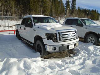 2012 Ford F-150 XLT 4x4 Crew Cab Pickup C/w V8, A/T VIN 1FTFW1EF2CFB46574 *NOTE PARTS ONLY, LOAD OUT BY APPOINTMENT ONLY JANUARY 6 & 7, 2021, LOCATED @ COAL VALLEY MINE Contact Bruce Bernard 587-646-3463 for Inquiries/Load Out* (PL#368)