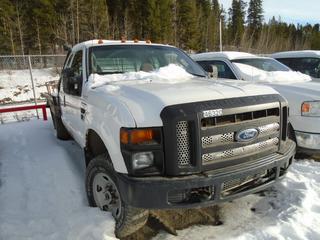 2009 F-350 XL 4x4 Extended Cab Flat Deck Truck C/w 6.8L V8 GAS, A/T VIN 1FDSX35Y39EB21346 *NOTE PARTS ONLY, LOAD OUT BY APPOINTMENT ONLY JANUARY 6 & 7, 2021, LOCATED @ COAL VALLEY MINE Contact Bruce Bernard 587-646-3463 for Inquiries/Load Out* (PL#372)