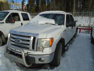 2012 Ford F-150 XLT 4x4 Crew Cab Pickup C/w V8, A/T VIN 1FTFW1EF7CFB46571 *NOTE PARTS ONLY, LOAD OUT BY APPOINTMENT ONLY JANUARY 6 & 7, 2021, LOCATED @ COAL VALLEY MINE Contact Bruce Bernard 587-646-3463 for Inquiries/Load Out* (PL#375)