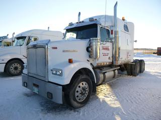 2010 Western Star 4900SF T/A Sleeper Truck Tractor C/w Detroit Series 60, 13 spd, Showing 1,462,634kms. VIN5KJJAECKXAPAR4320 *NOTE Engine Emission Issues, Will Require Repair, Asset Located @ 21122 TWP RD 582, Redwater AB Call Connor Tighe 780-218-4493 for Viewing/Load Out*