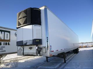 2006 Utility 53FT T/A Reefer Trailer. Showing 16,712hrs. VIN 1UYVS25356U825212 *NOTE Running Condition Unknown, Asset Located @ 21122 TWP RD 582, Redwater AB Call Connor Tighe 780-218-4493 for Viewing/Load Out*