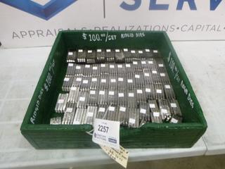 Qty of Ridgid Threader Dies Sets (4 per set), (D-1)
