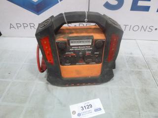 Mobile Booster Pack with Reverse Connection Indicator, USB Port and Switch, 12 V (L-1-3)