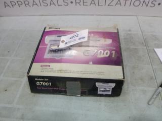Mobile TV G7001 with Remote, Roof Mount 7 In. Wide Screen Color Display Monitor (C2)