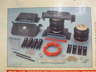 (1) Unused Firestone Ride-Rite Air Helper Springs Model 2451, for 2002-09 GM C4500/C5500 2WD (Front) (E2)