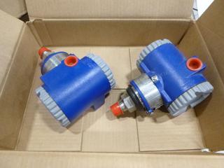 (2) Foxboro Gauge Pressure Transmitter,  Model ICP10-T22F1C (E2)