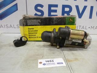 (1) John Deere REMAN Starter, SE501400 1100130/134315, *NOTE: Condition Unknown* (D2)