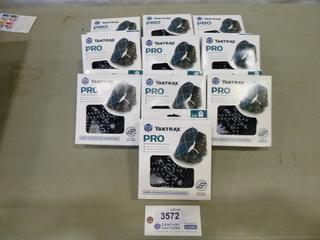 (10 Pairs) Yaktrax Pro Winter Traction Aids, Size Small, (F-1)
