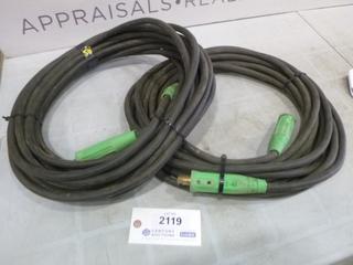 (2) 50 Ft. Welding Cables (D2)