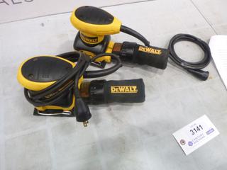 (2) DeWalt Palm Sanders (D2)