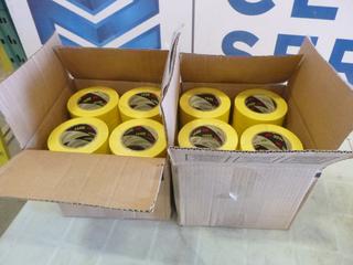 (2) Boxes of 3M Performance Yellow Masking Tape (E1)