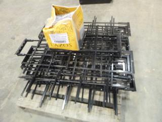 Qty of Security Window Grills (W-3-1)