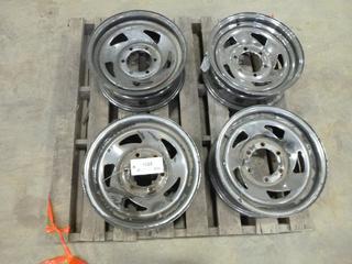 (4) Steel Rims 5.5 In. Bolt Circle, 15 In. x 6 In. x 6 Bolt (Row 2)